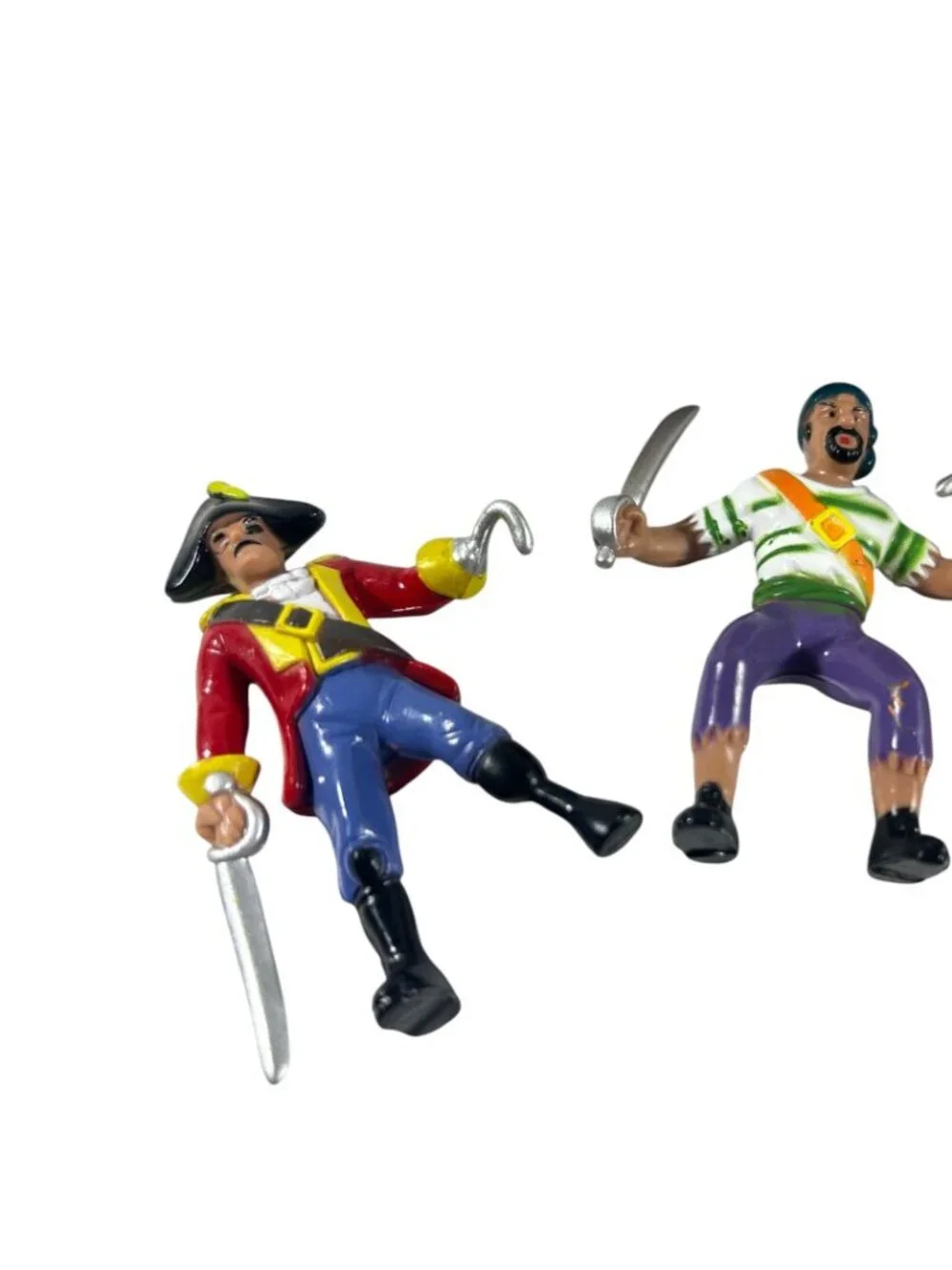 Pirate Birthday Cake Topper Set Ship Figures Palm Trees Party Decorations